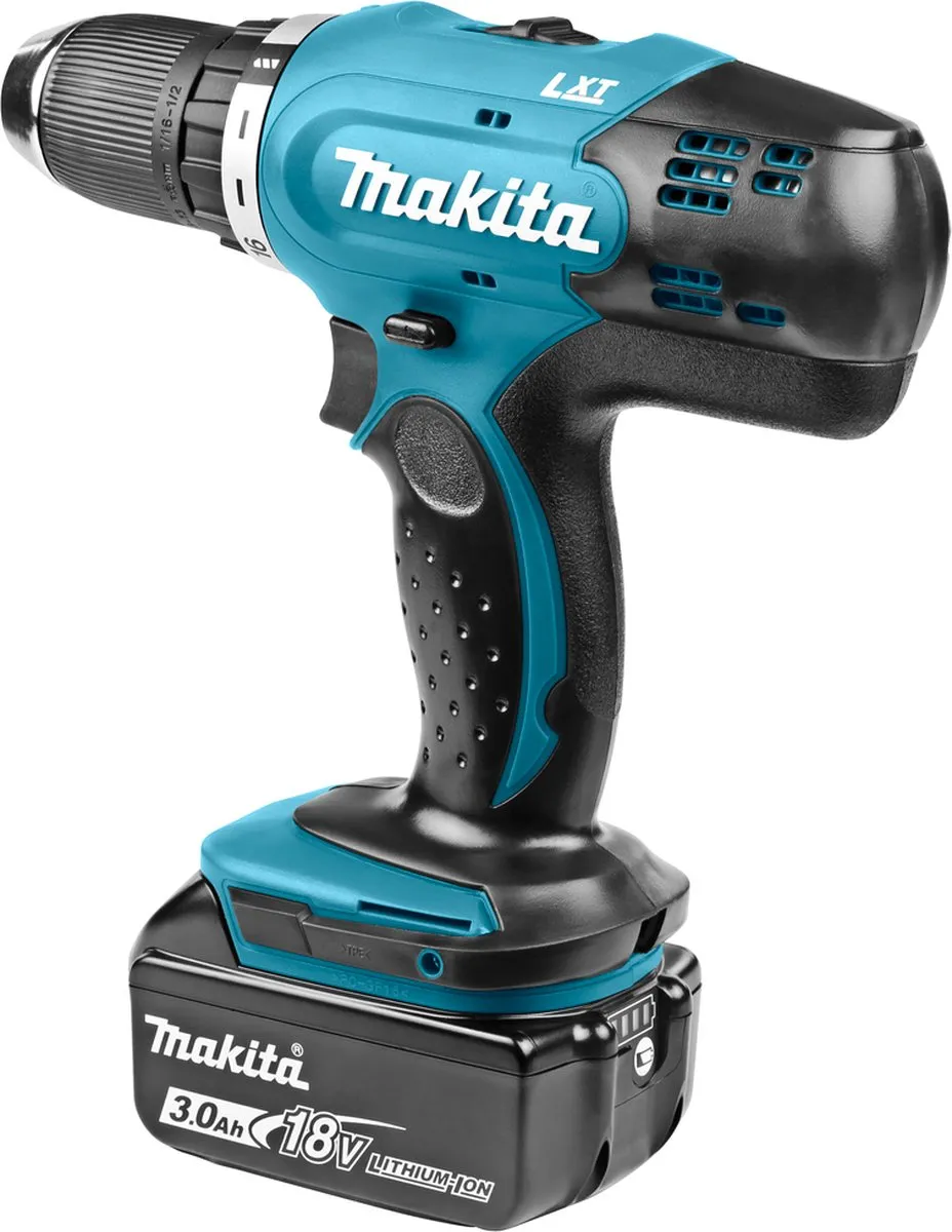 Makita DDF453RFE Schroefboormachine - 2x 3.0Ah Li-ion - 2 snelheden