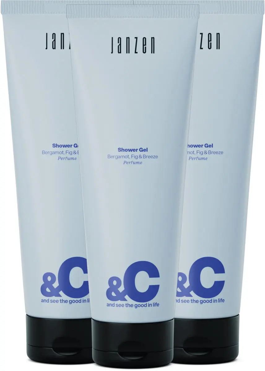 Janzen Shower Scrub Bergamot, Fig & Breeze
