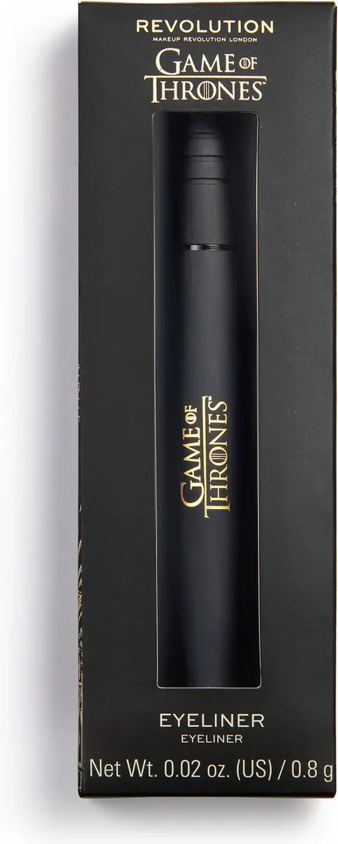 Makeup Revolution X Game of Thrones Renaissance Flick Eyeliner - Zwart