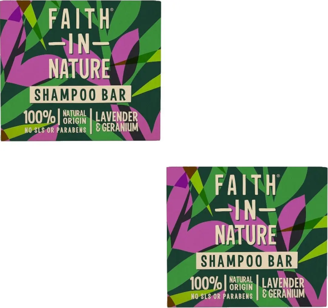 Faith In Nature Shampoo Bar Lavendel & Geranium