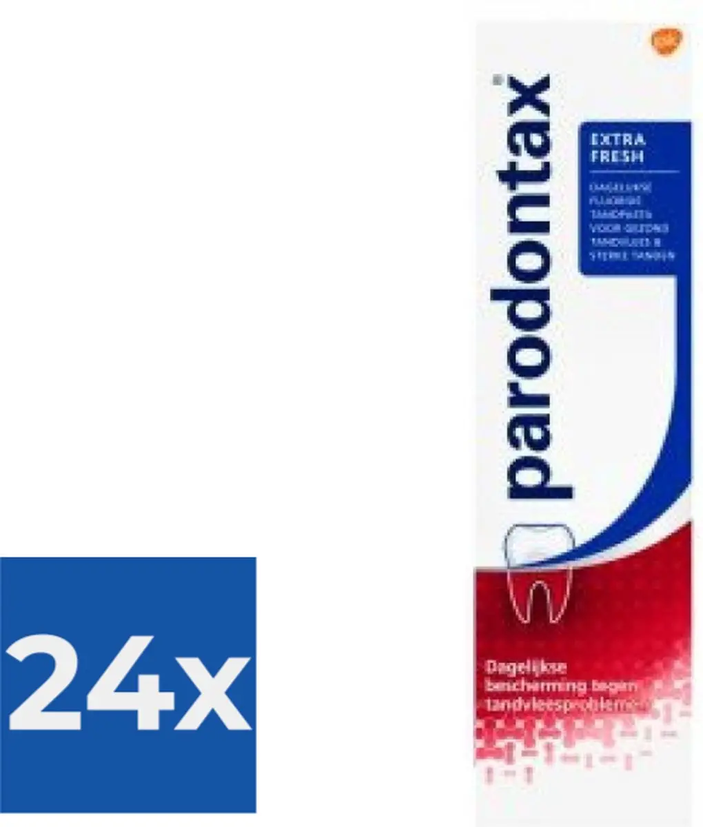 Parodontax Tandpasta Extra Fresh 75ml - 24 Stuks