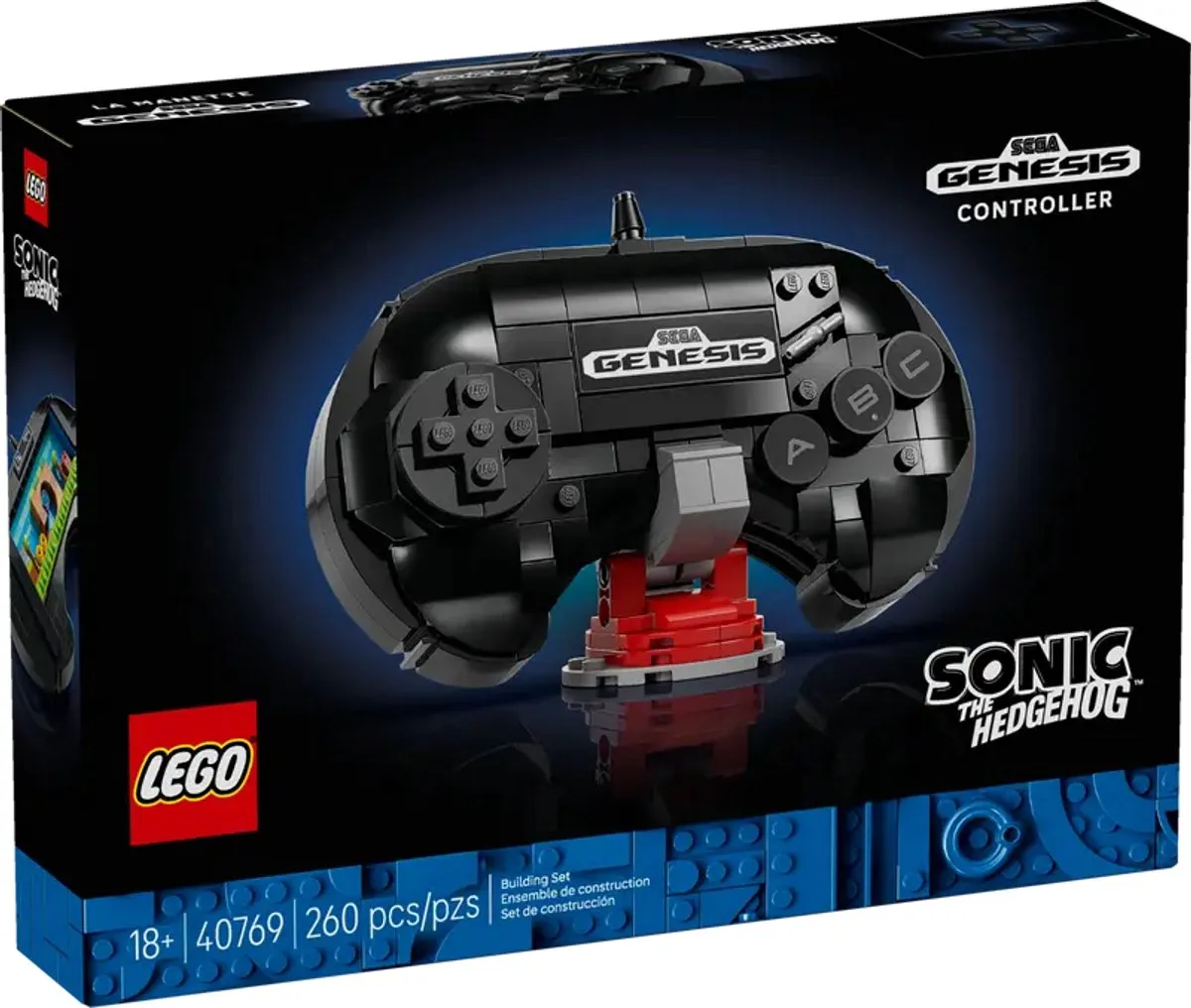 LEGO Sonic the Hedgehog 40769 SEGA Genesis Controller