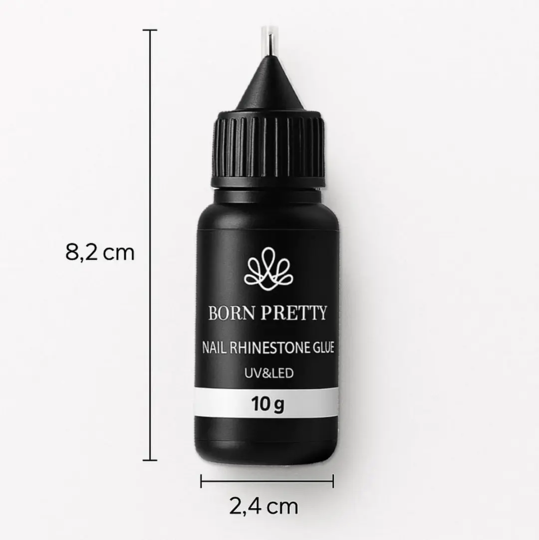 Born Pretty Rhinestones Lijm 3x10ml - Transparant - afbeelding 6 van 6