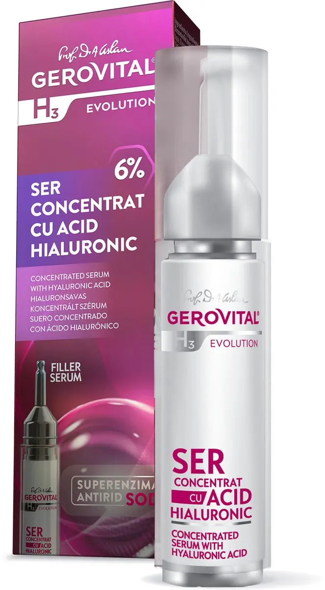 Gerovital Hyaluronzuur Serum 6% 15ml