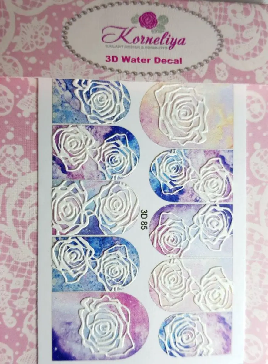 Korneliya 3D Waterdecal 085
