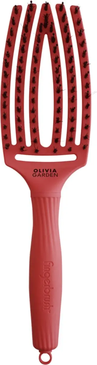 Olivia Garden FingerBrush Combo Medium - Zwart
