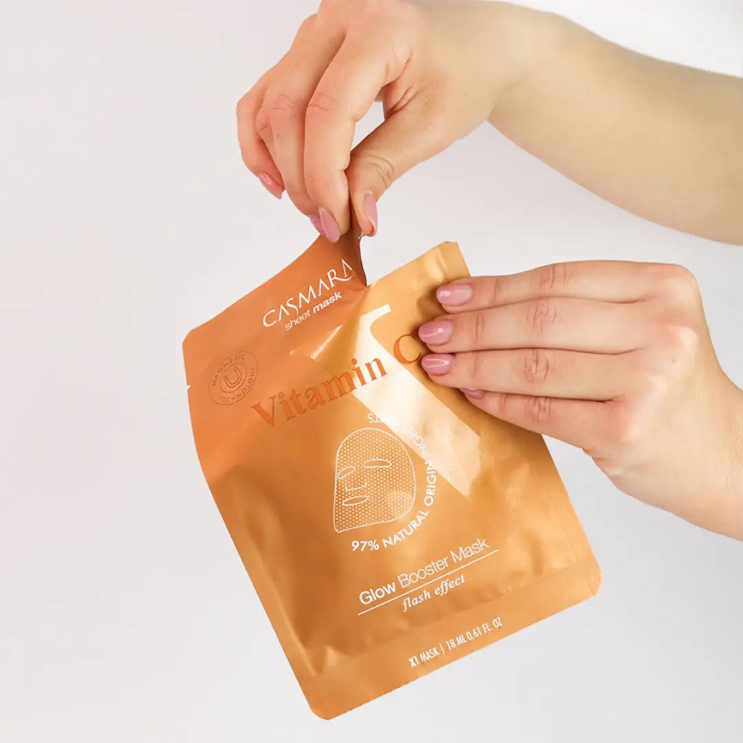 Casmara Glow Booster Masker Vitamine C 18ml - Geel