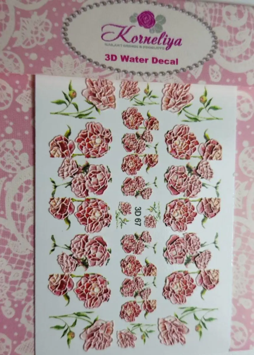 Korneliya 3D Waterdecal 067