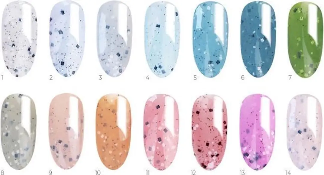 Modena Nails UV/LED Gellak Spring Fresh #01 - Wit 7.3ml