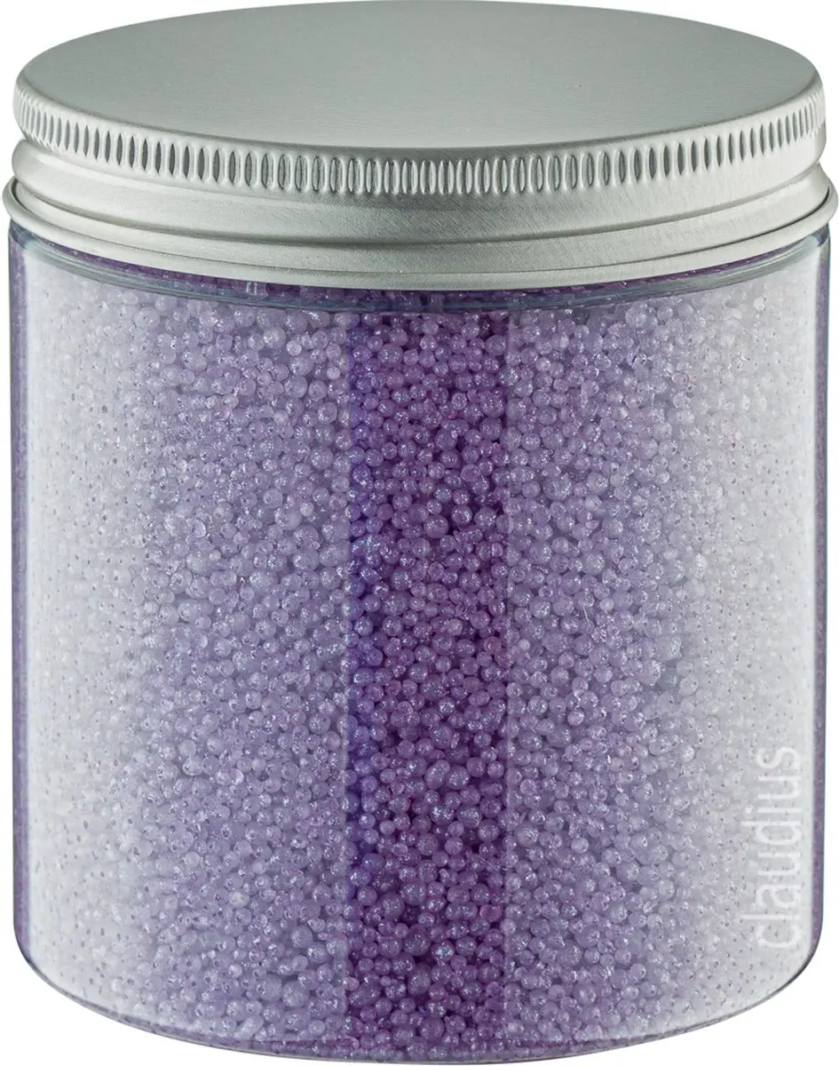 Splashbox Cosmetics Badkaviaar Lavendel - 200g Pot - 6 Stuks