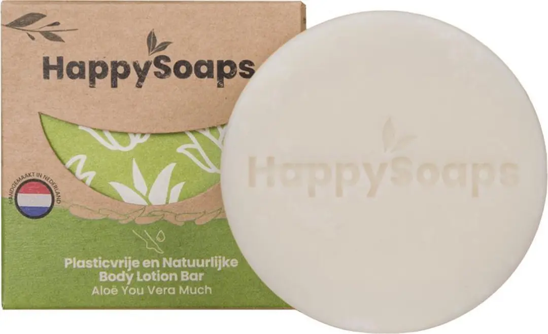 HappySoaps Body Lotion Bar Aloë You Vera Much