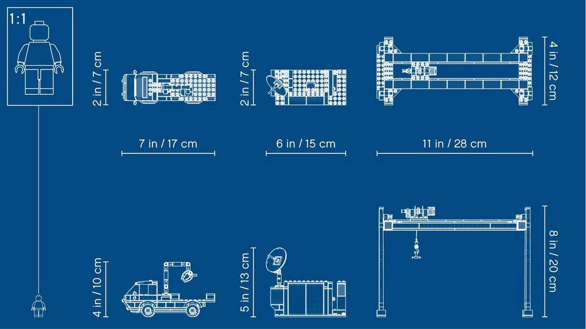 LEGO City Ruimtevaart Raket Bouwen en Transporteren 60229 - 1055 Stukken - afbeelding 6 van 6