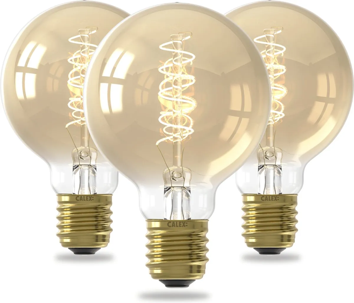 Calex Spiraal Filament LED Lamp G80 E27