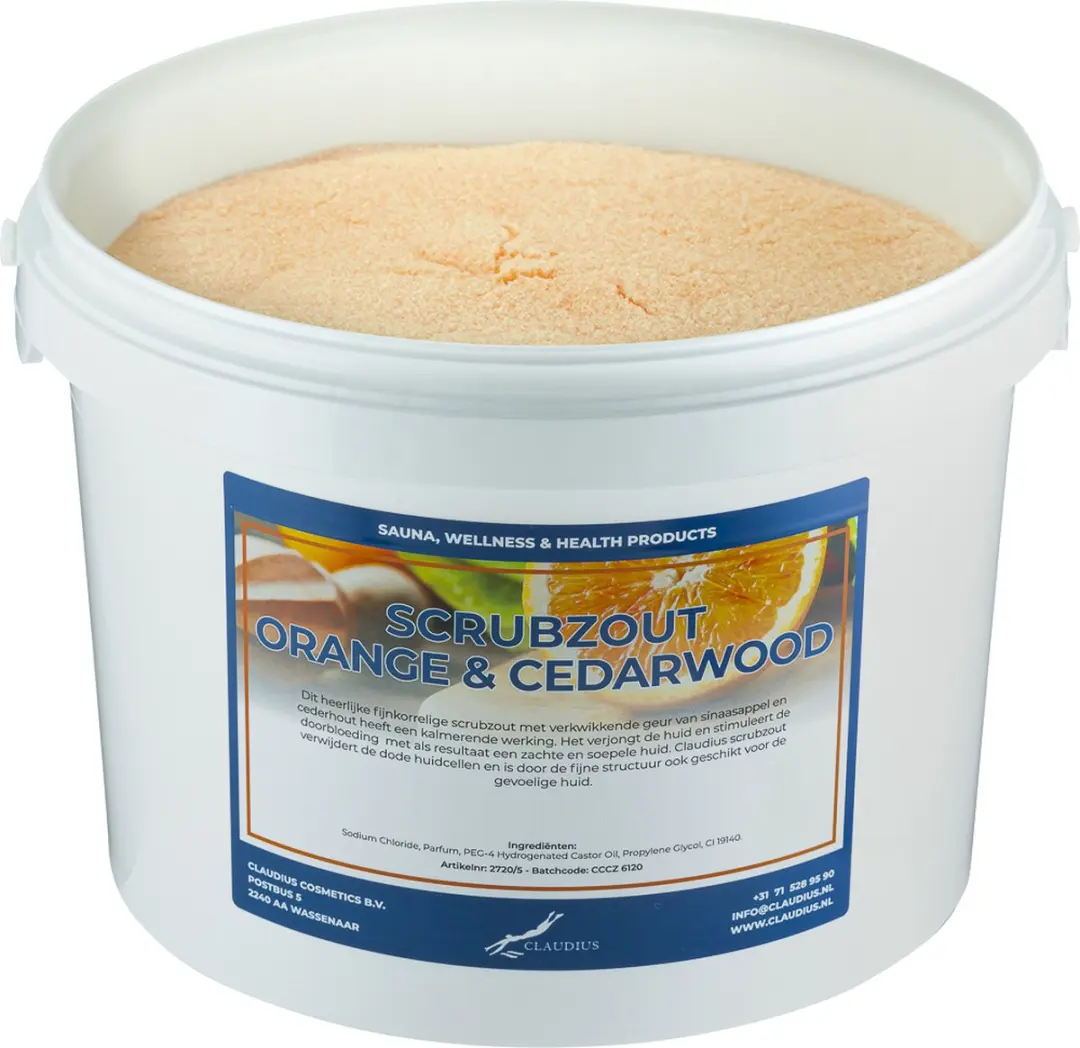 Splashbox Cosmetics Scrubzout Sweet Orange & Cedarwood
