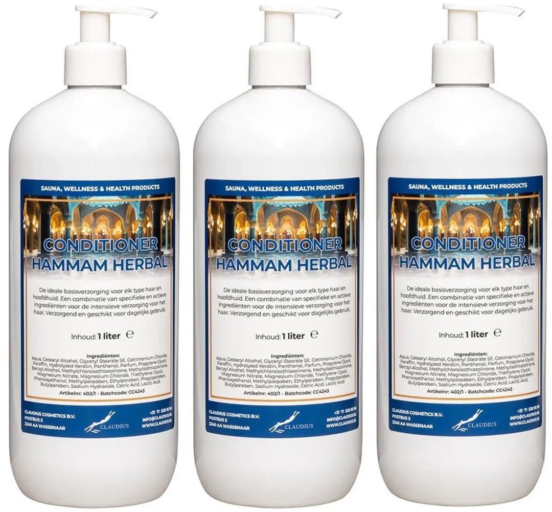 Splashbox Cosmetics Hammam Herbal Hairconditioner 1L