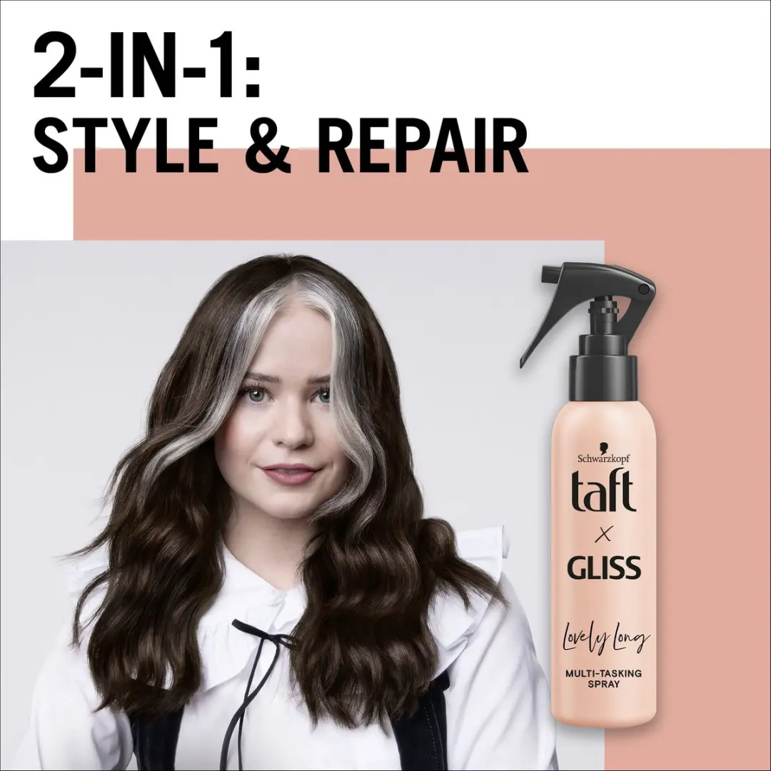 Taft Lovely Long Heat Protection Spray - 6x150ml