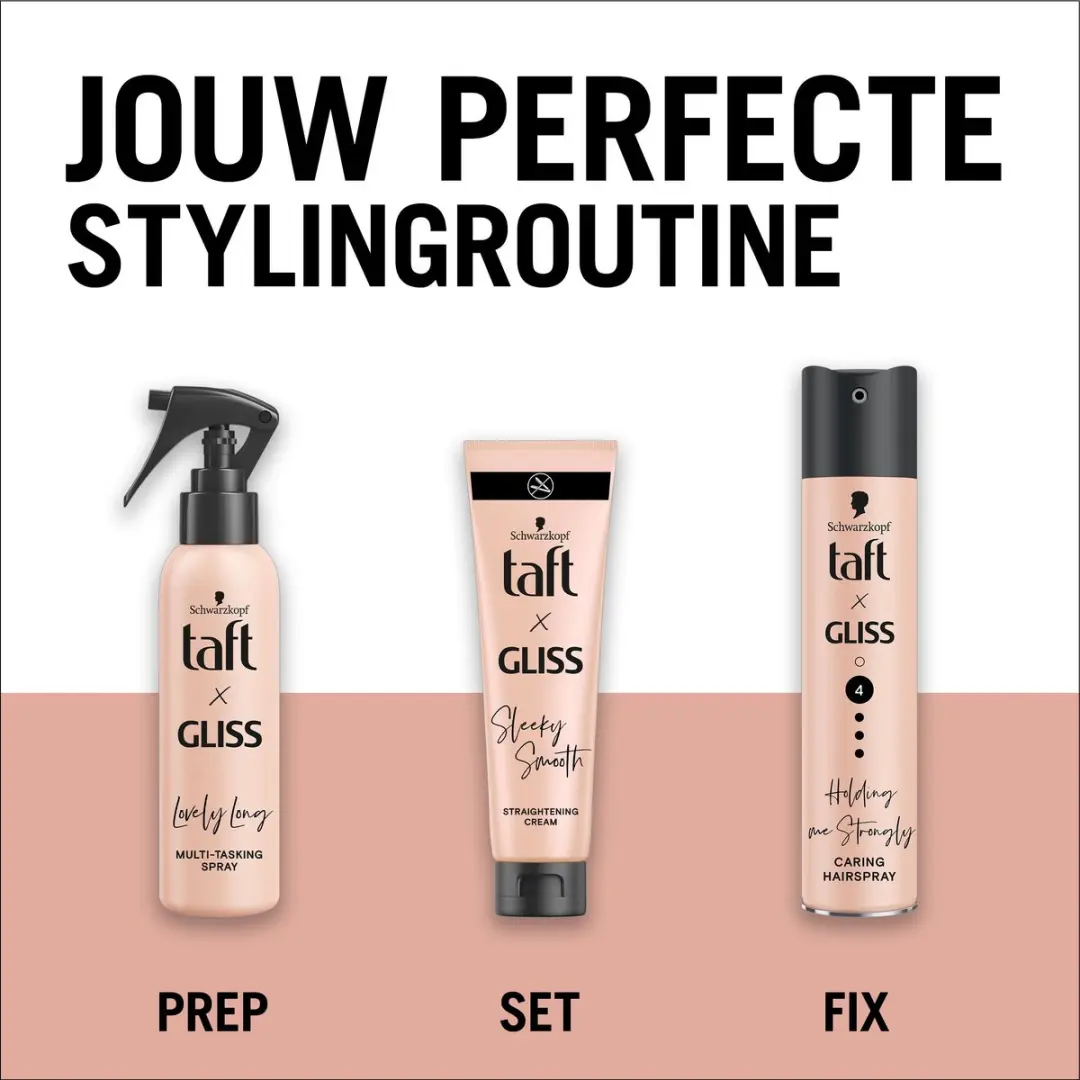 Taft Lovely Long Heat Protection Spray - 6x150ml