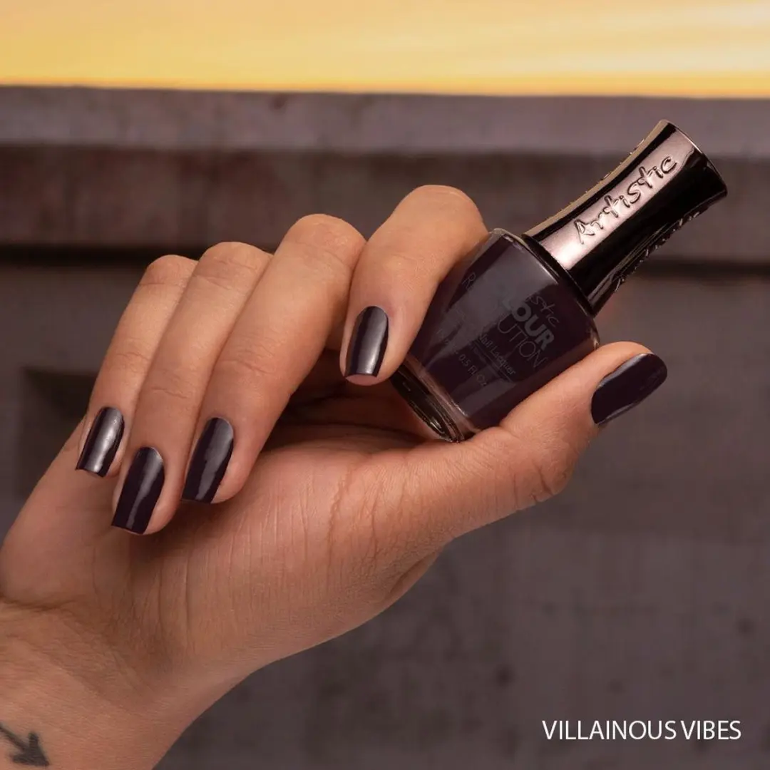 Artistic Nail Design Colour Revolution 'Villainous Vibes' Nagellak 15ml - Paars