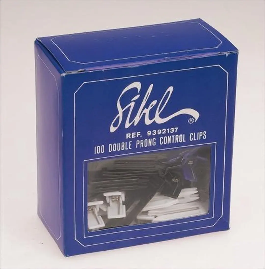 Sibel Scheidingsklemmen Double Prong Plastic - 100 Stuks