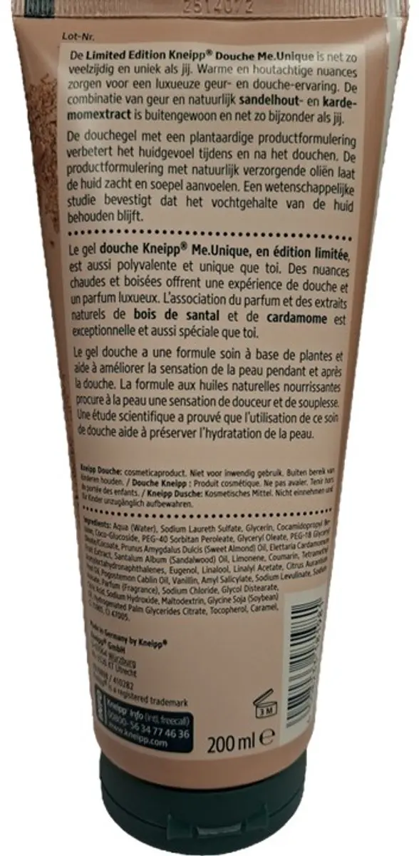 Kneipp Douchegel Me Unique 200ml