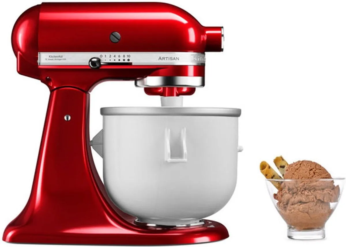 KitchenAid 5KSM125 Keukenrobot - 10 Snelheden - 4.8L - Ice Keizerrood