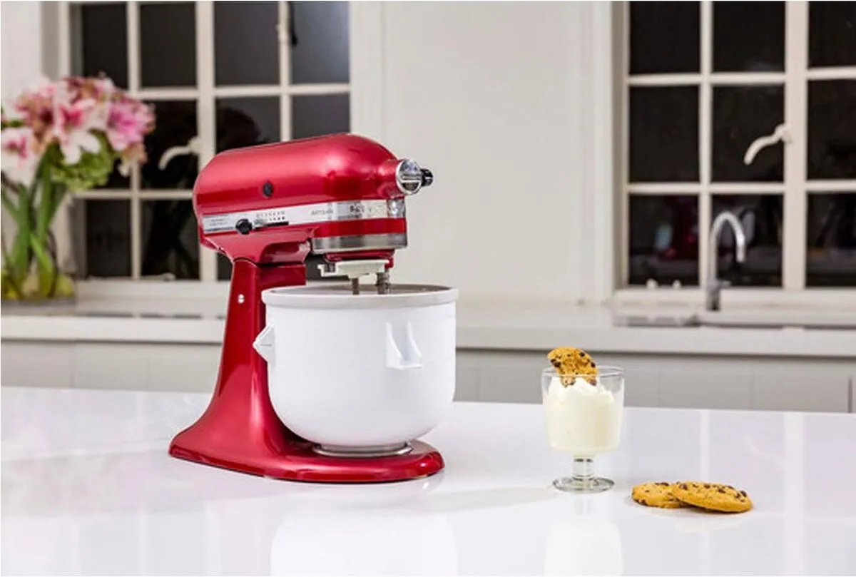 KitchenAid 5KSM125 Keukenrobot - 10 Snelheden - 4.8L - Ice Keizerrood