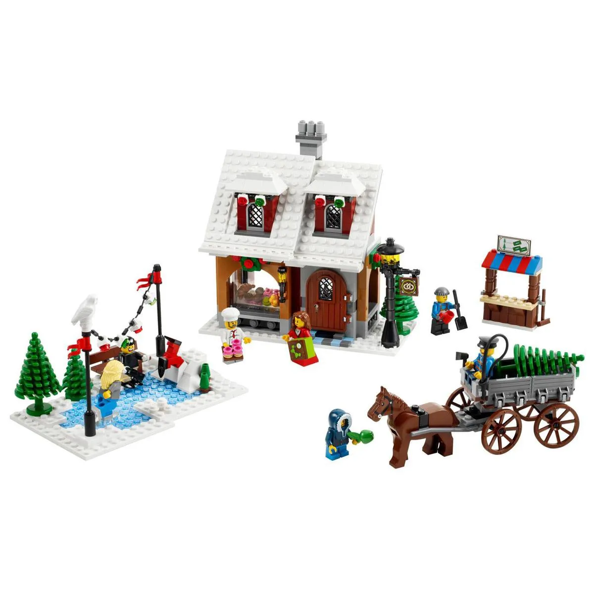 LEGO Creator Weihnachts 10216 - 687 Stukken - Meerkleurig
