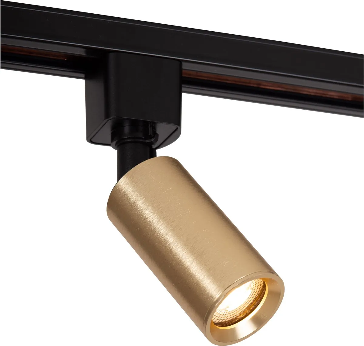 Lucide Track Ritmo Railspot GU10 Mat Goud/Messing