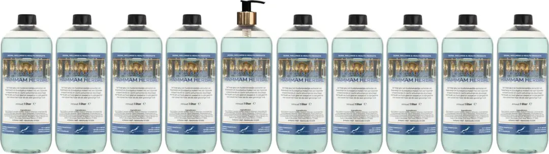 Splashbox Cosmetics Body & Hair Hammam Herbal 1L