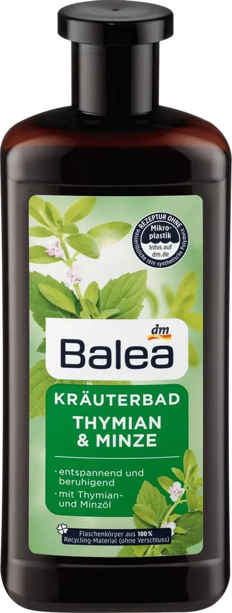 Balea Kruidenbad Tijm & Munt 500ml
