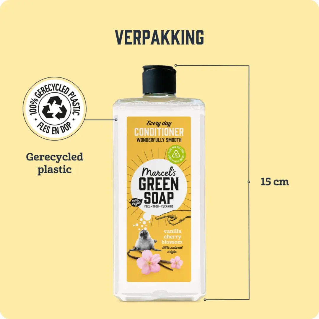 Marcel's Green Soap Every Day Conditioner Vanille & Kersenbloesem - 6x300ml