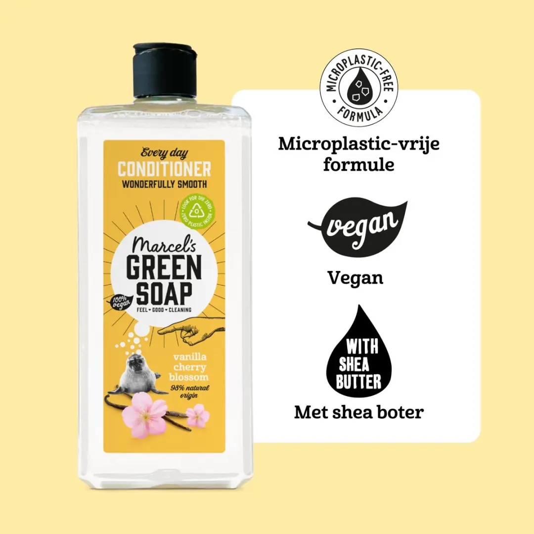 Marcel's Green Soap Every Day Conditioner Vanille & Kersenbloesem - 6x300ml