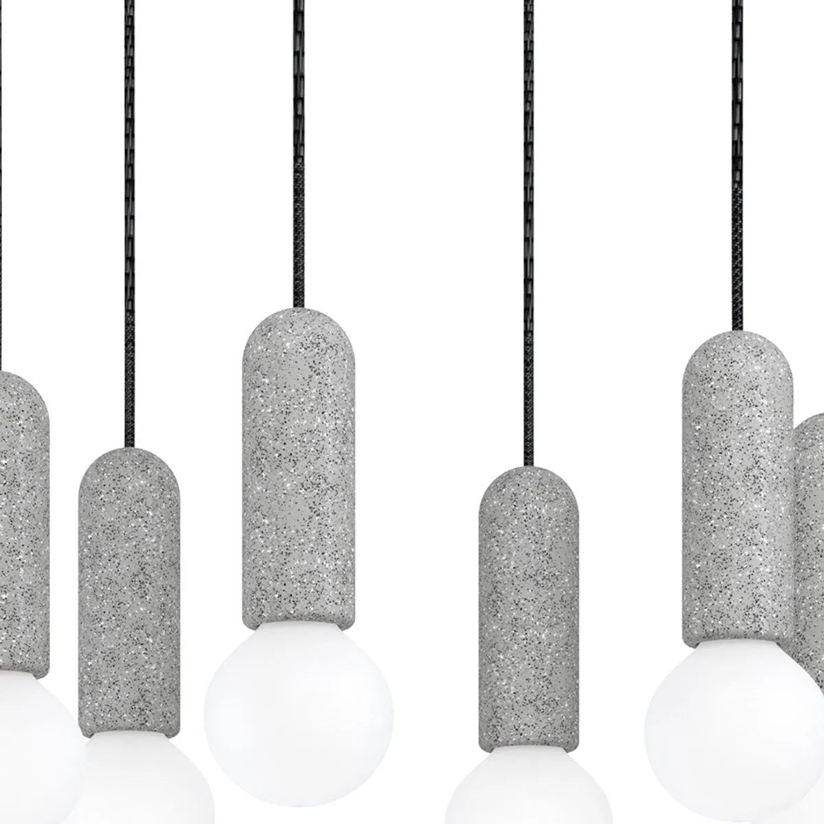 Eglo Giaconecchia Hanglamp E27 - Ø18cm - Antraciet - afbeelding 4 van 6