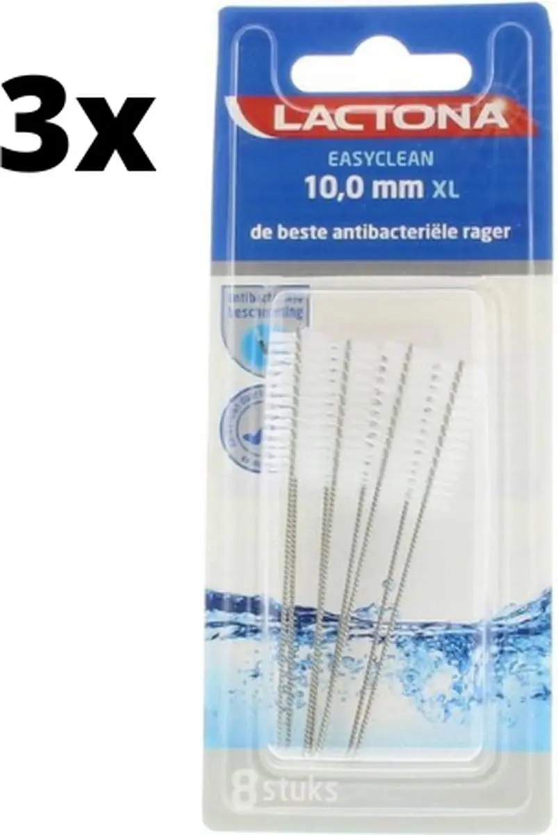 Lactona Ragers EasyClean XL 10.0mm Transparant