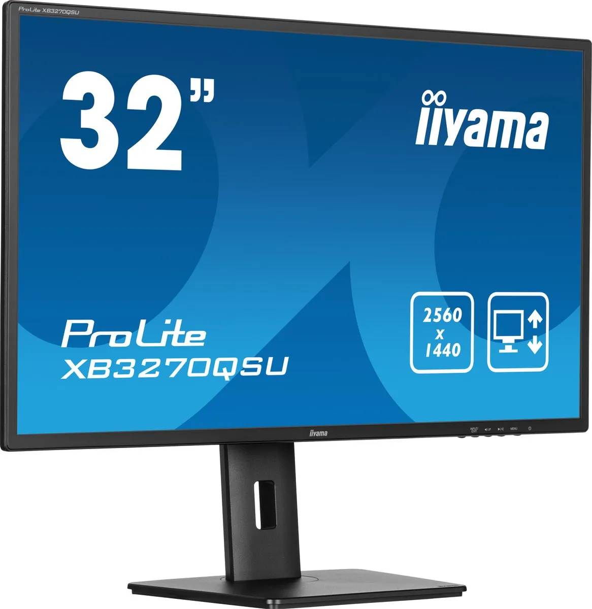 iiyama ProLite XB3270QSU-B1 Monitor 32" QHD IPS