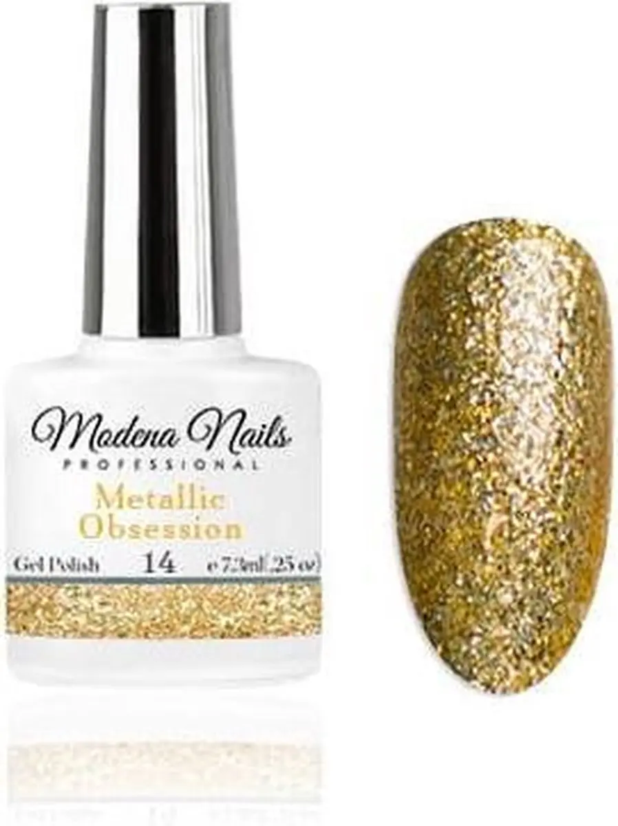 Modena Nails Metallic Obsession Gellak 14