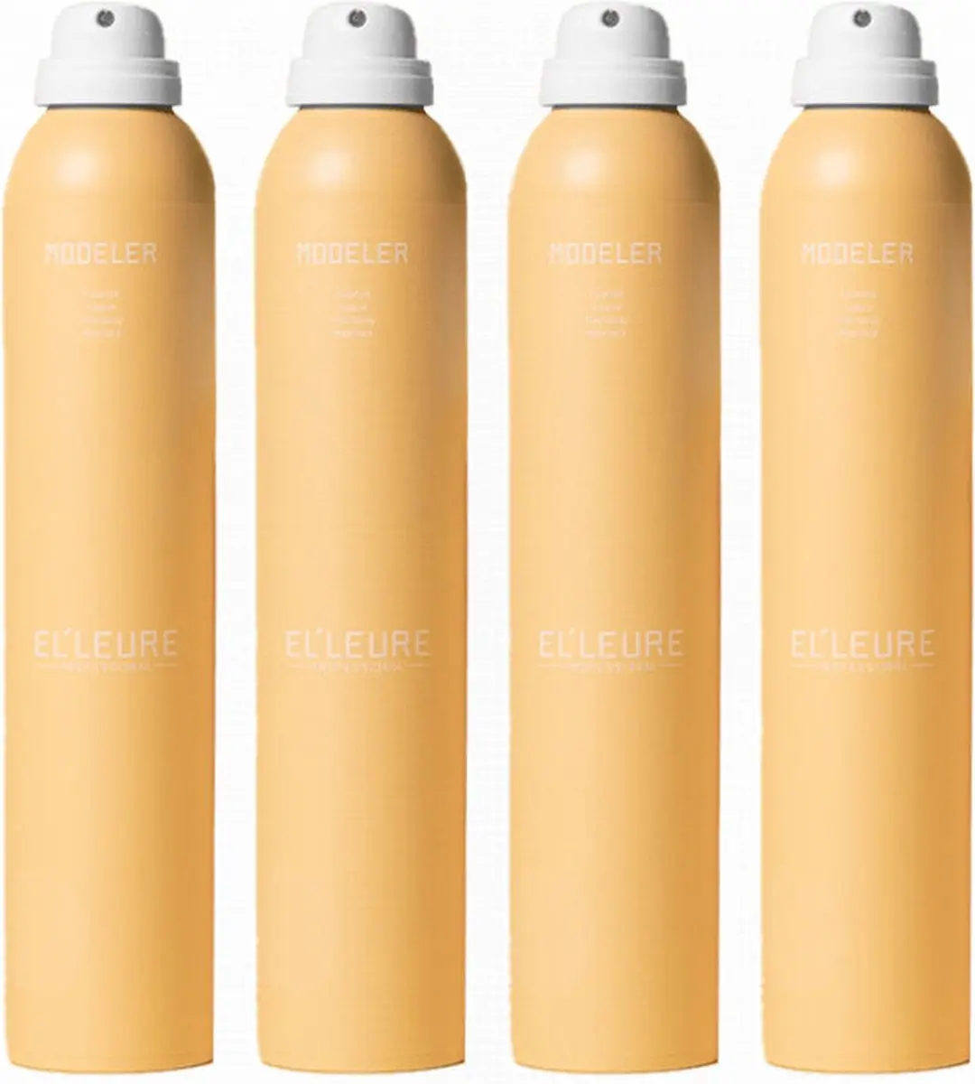 Elleure Modeler Haarlak 300ml - 4 Stuks