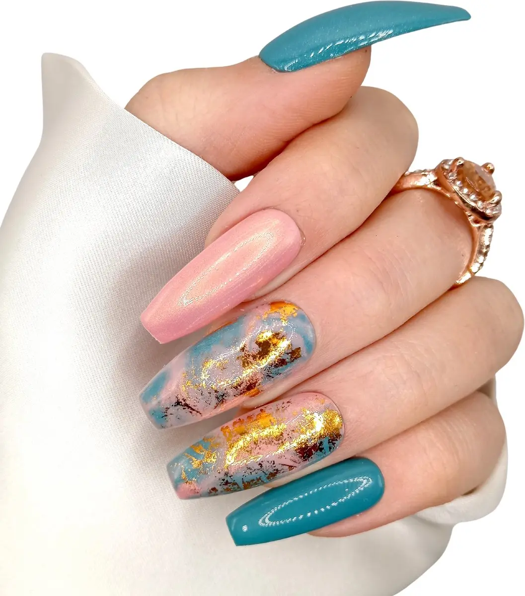 SD Press on Nails B197 Plaknagels
