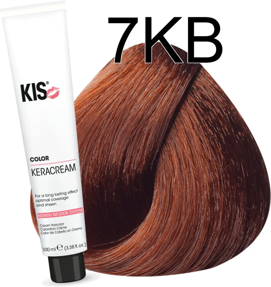 KIS Haarverf 7KB Middel Koperblond 100ml