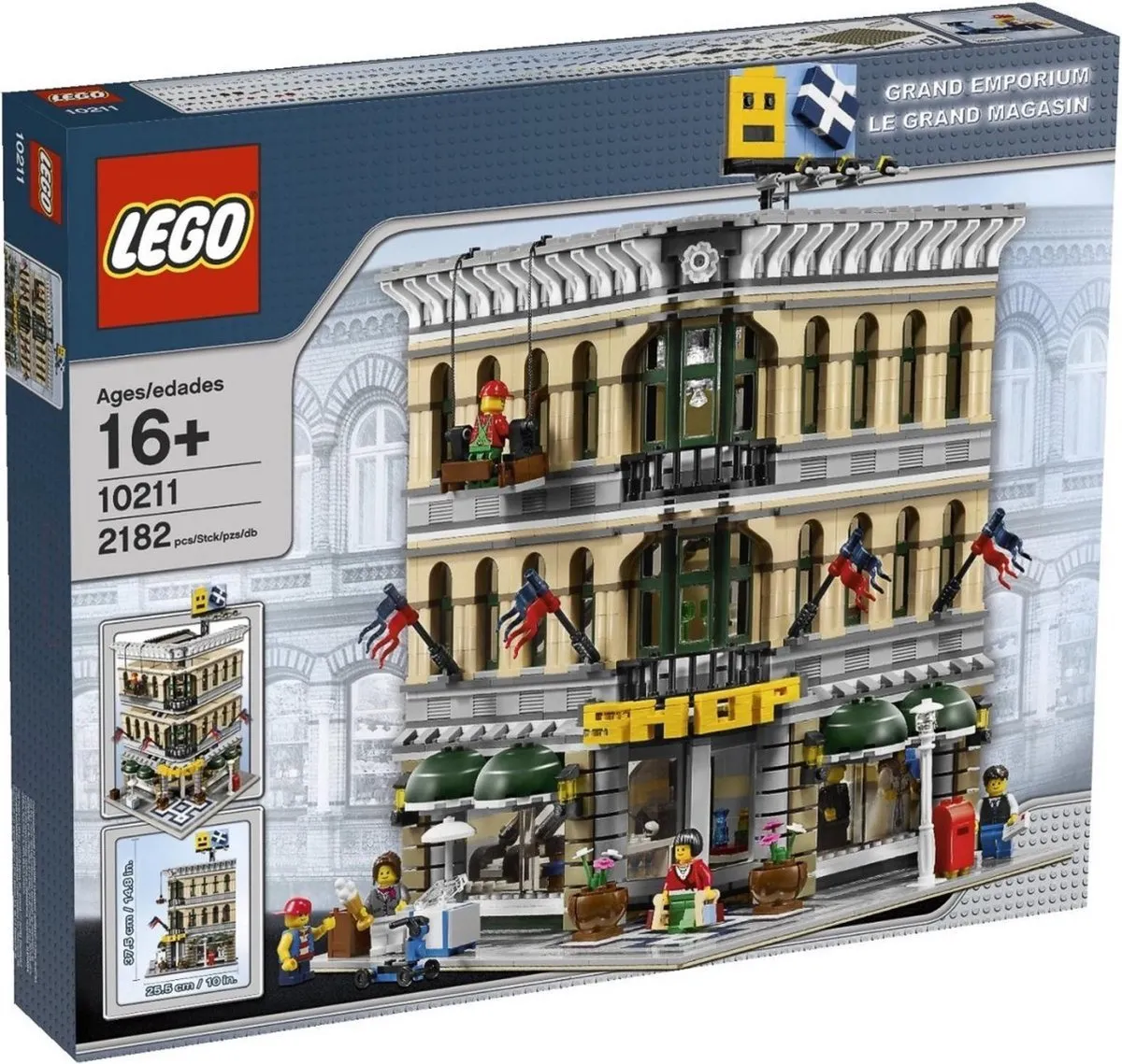 LEGO 10211 Groot Warenhuis - 2182 Stukken - 7 Minifiguren