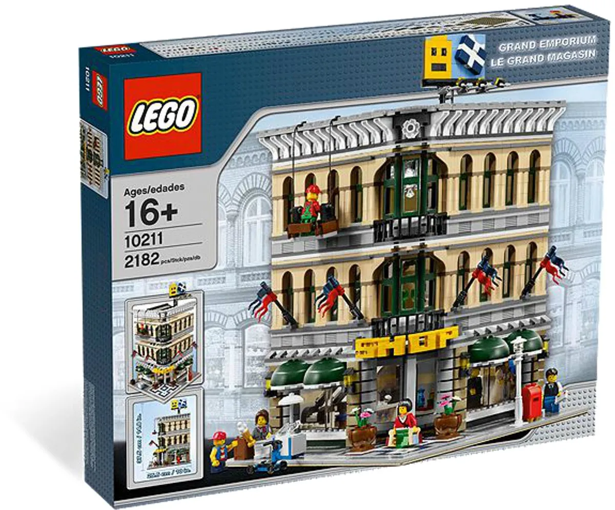 LEGO 10211 Groot Warenhuis - 2182 Stukken - 7 Minifiguren
