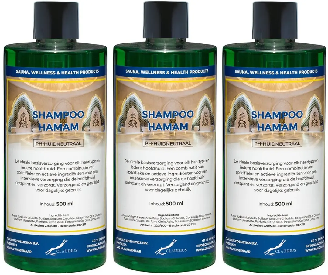 Splashbox Cosmetics Hamam Shampoo 500ml