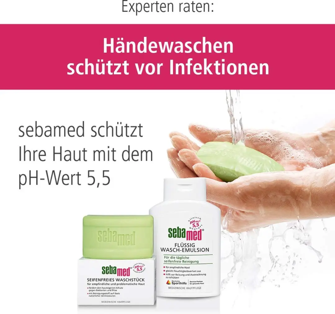Sebamed Zeepvrije Wastabletten 450g - 3 Stuks