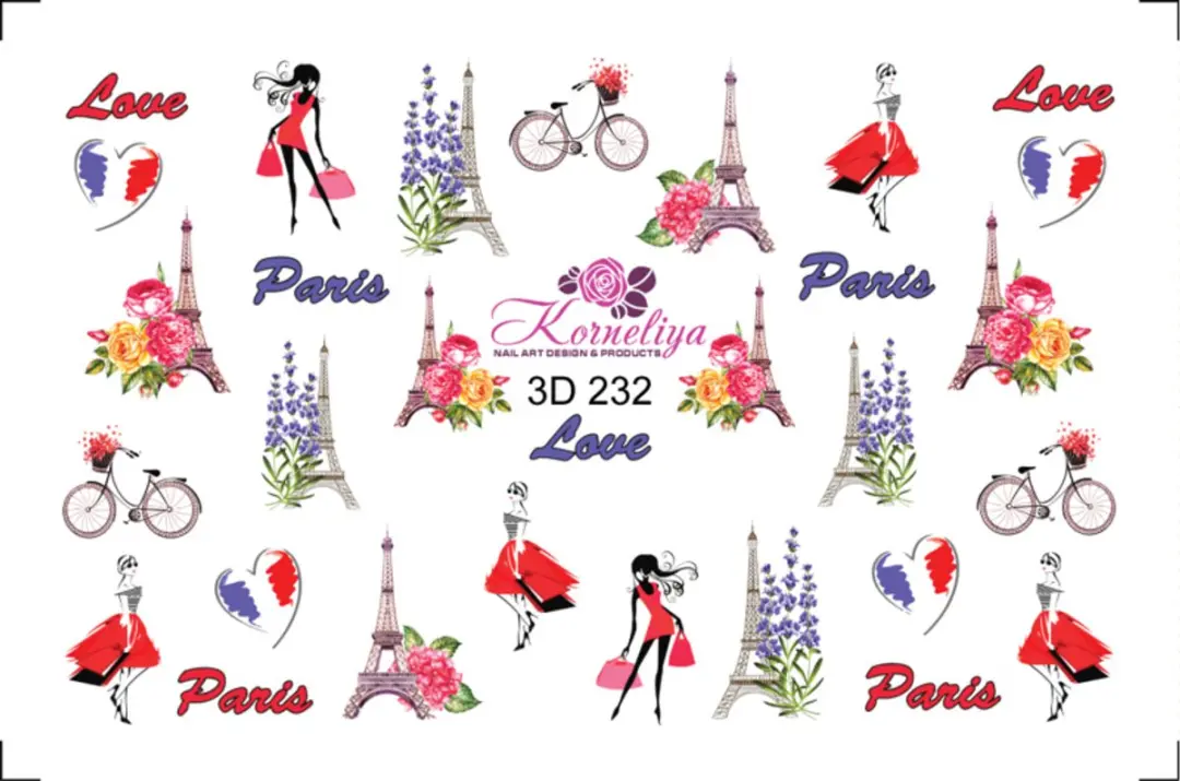 Korneliya 3D Waterdecal 232