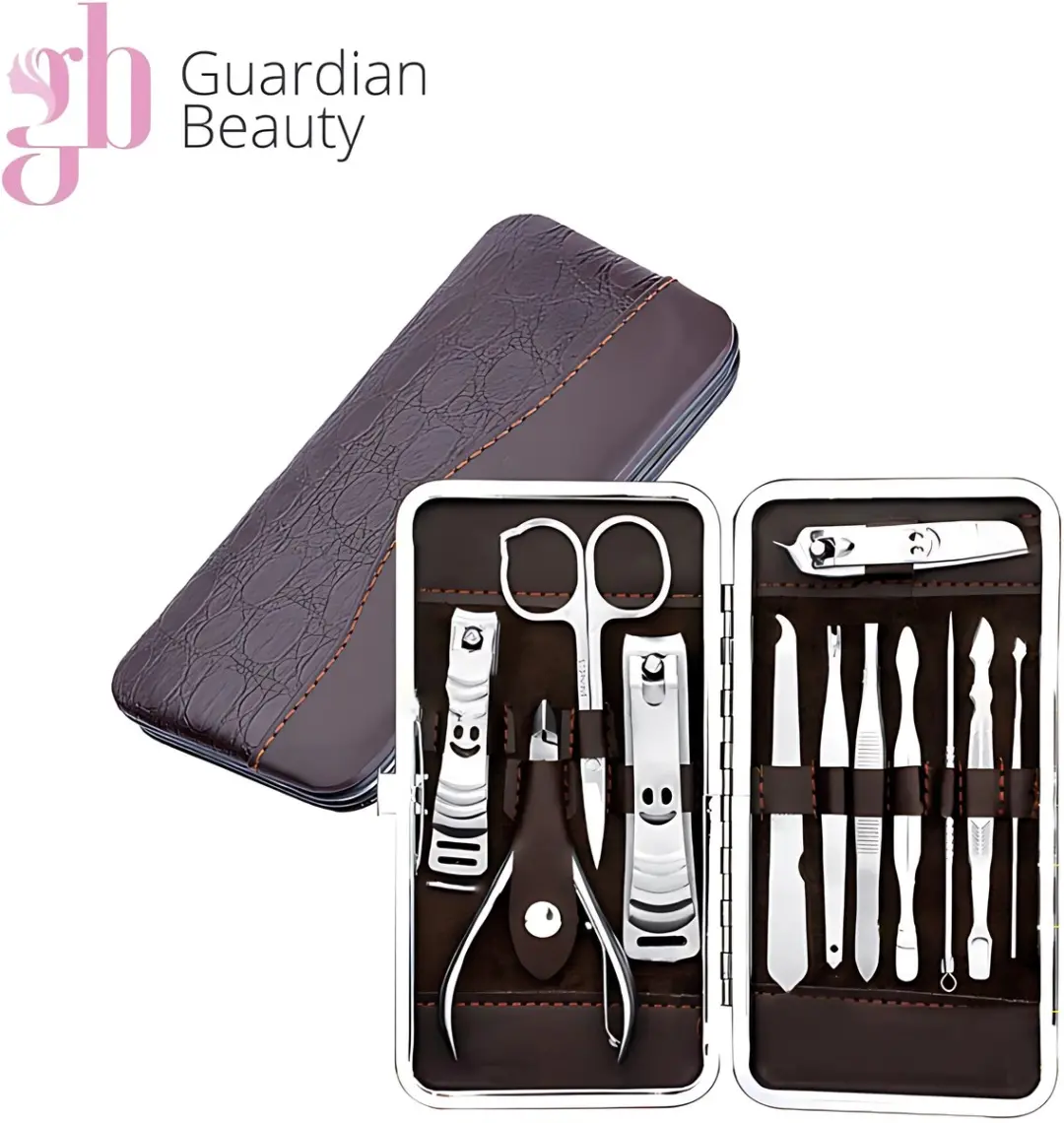 Guardian Beauty Manicure & Pedicure Set 12-delig - Nagelknippers & Nagelriemtools
