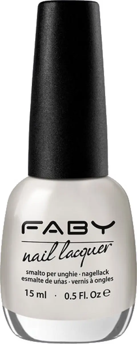 FABY Vegan Nagellak Wit