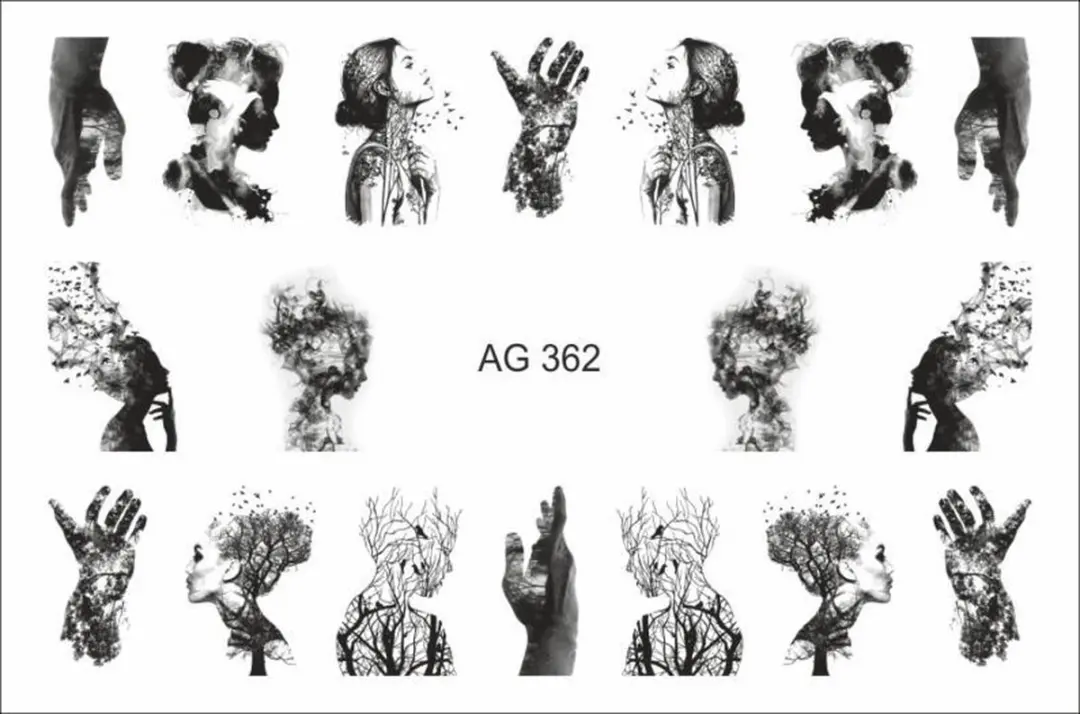 Korneliya Airbrush Waterdecal AG 362