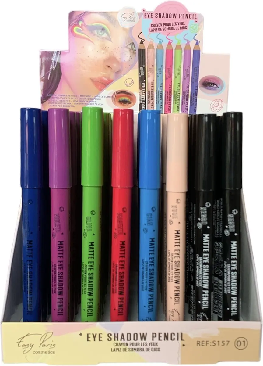 Easy Paris Cosmetics Jumbo Matte Oogschaduw Potlood 7-delig - 3g