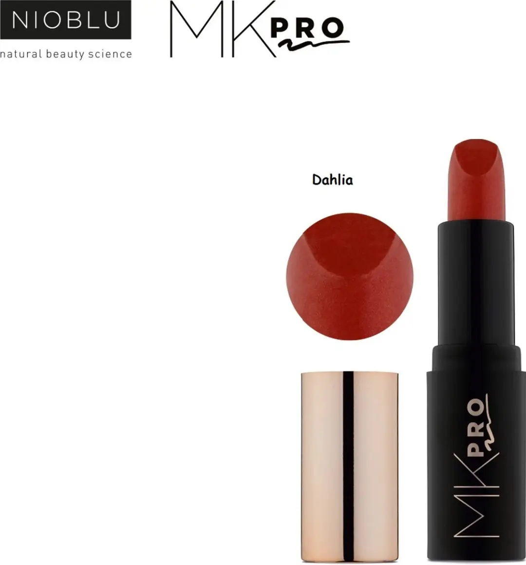 NioBlu MKpro Hydraterende Lippenstift SPF 15