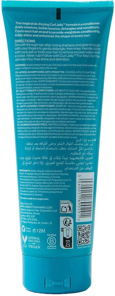 Umberto Giannini Waves Curls & Coils Conditioner 250ml
